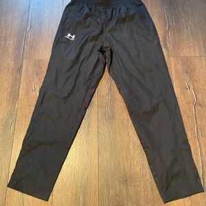 LG Black Men's Athletic Jogger Pants with Logo